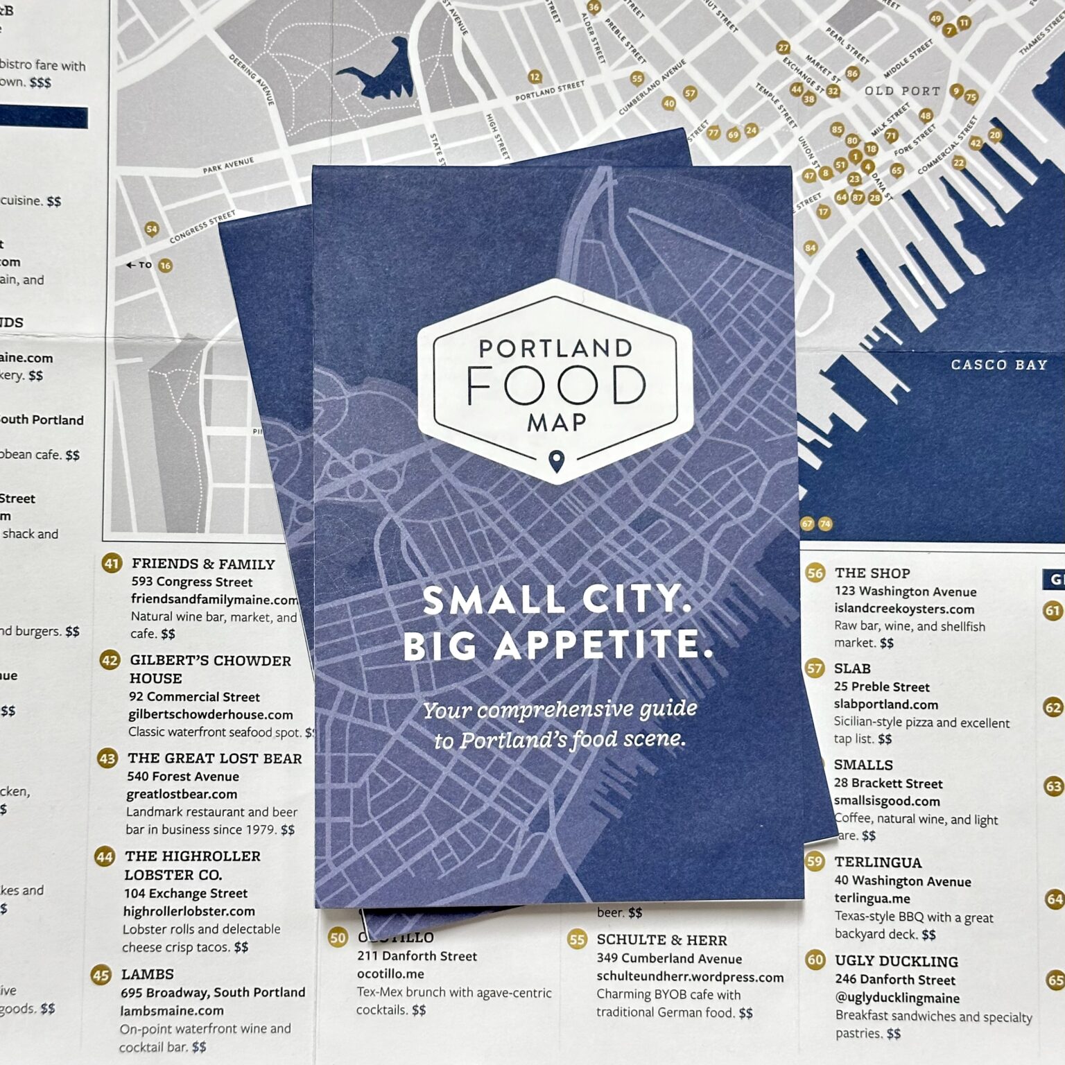 2024 Pocket Guide Now Available Portland Food Map